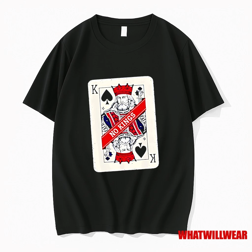 King Card No Kings Statement Shirts