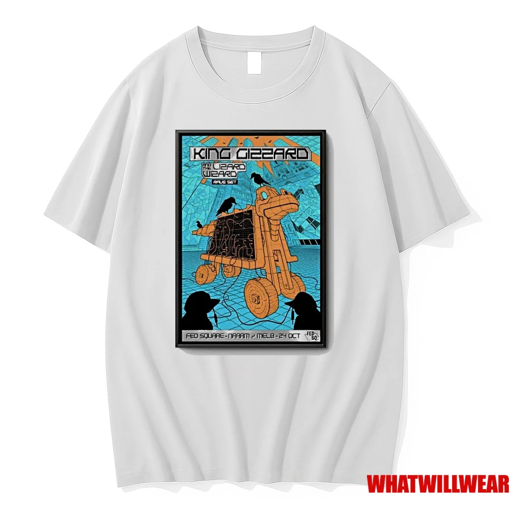 King Gizzard And The Lizard Wizard Tour Melbourne Aus Oct 24 2025 Shirts