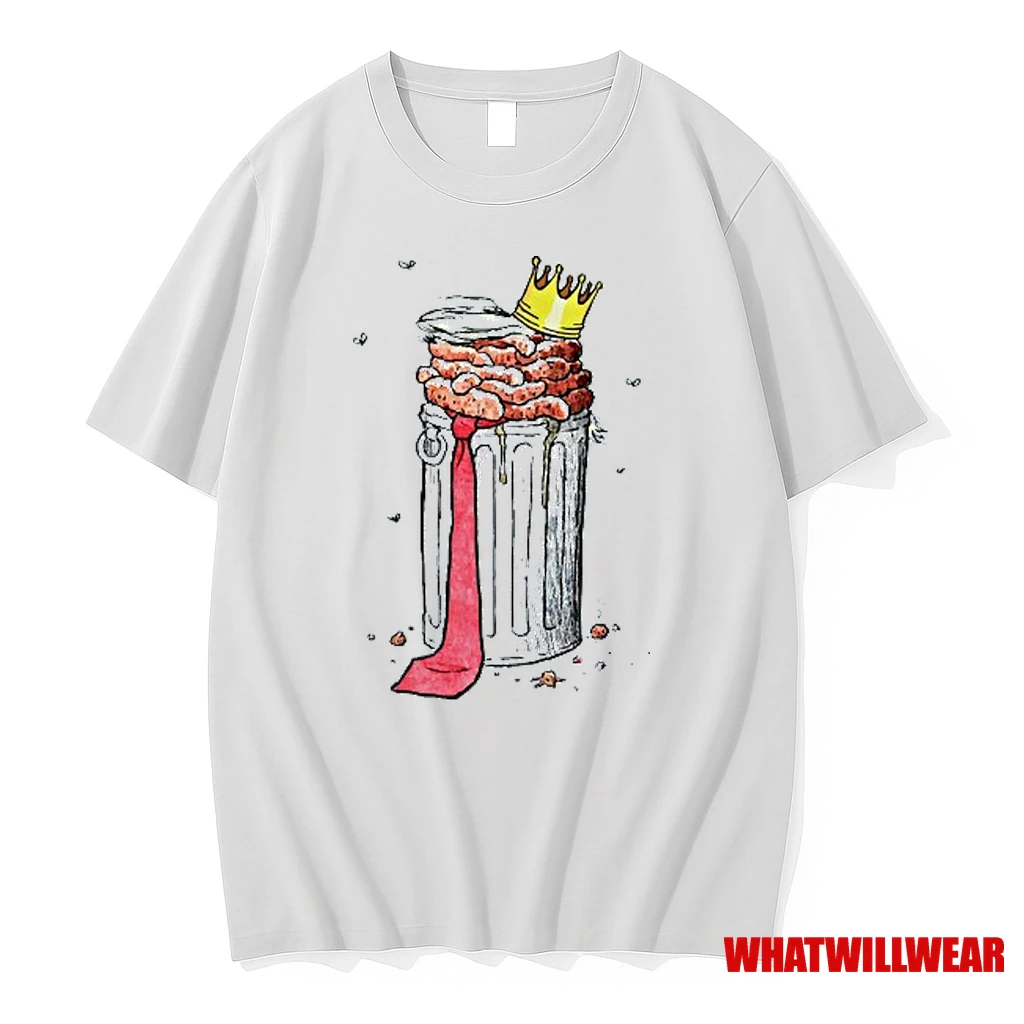 King Of The World Trash Caricature Shirts