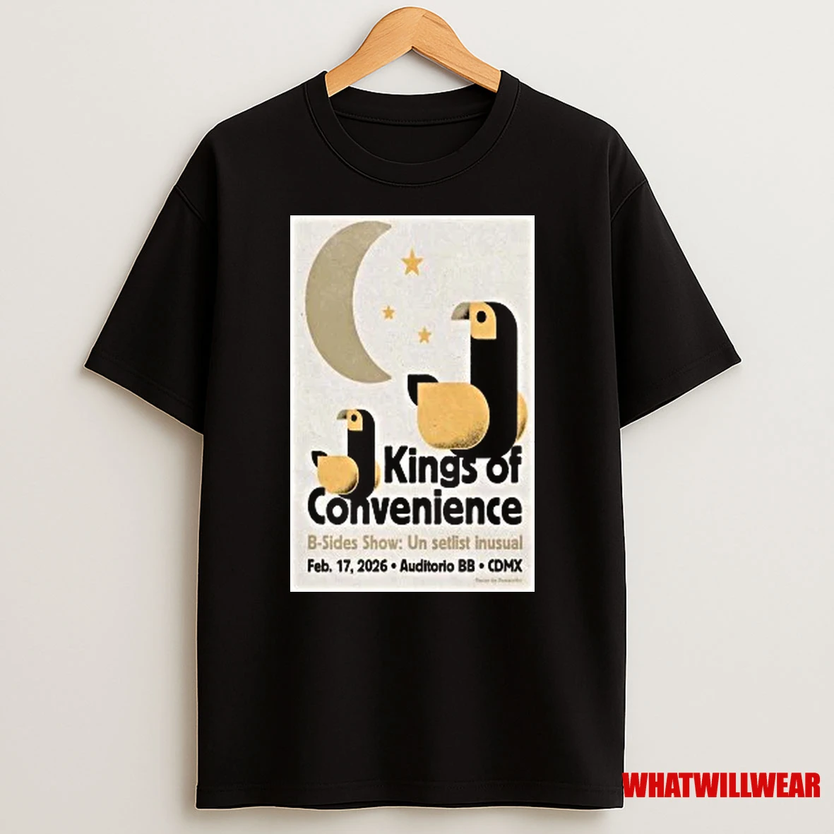 Kings Of Convenience At Auditorio Cdmx On Feb 17 2026 Shirts