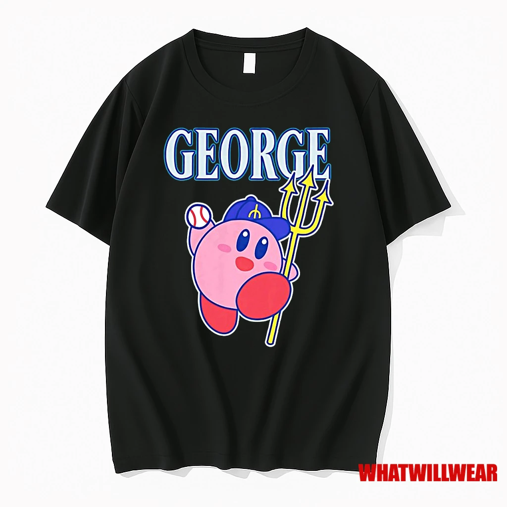 Kirby Trident Georges Adventure Seattle Mariners Baseball Shirts