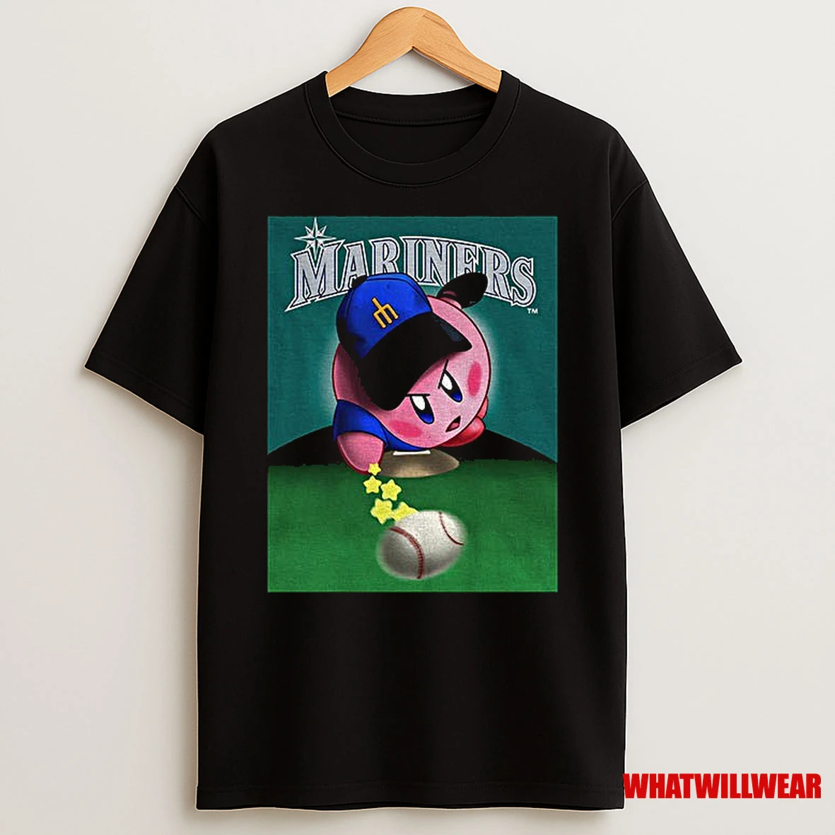 Kirby Cartoon George Kirby Seattle Mariners Seattle Mariners Shirts