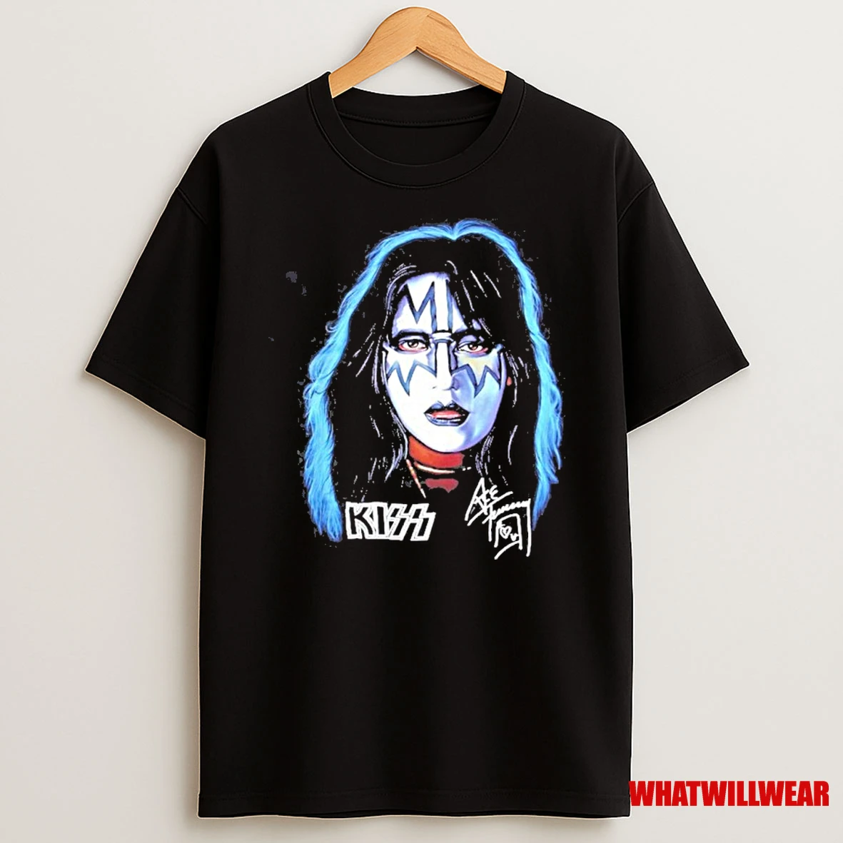 Kiss Ace Frehley 1951 2025 Signature Shirts