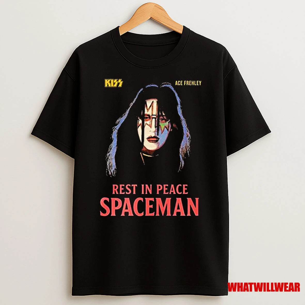 Kiss Ace Frehley Rest In Peace Spaceman 2025 Shirts