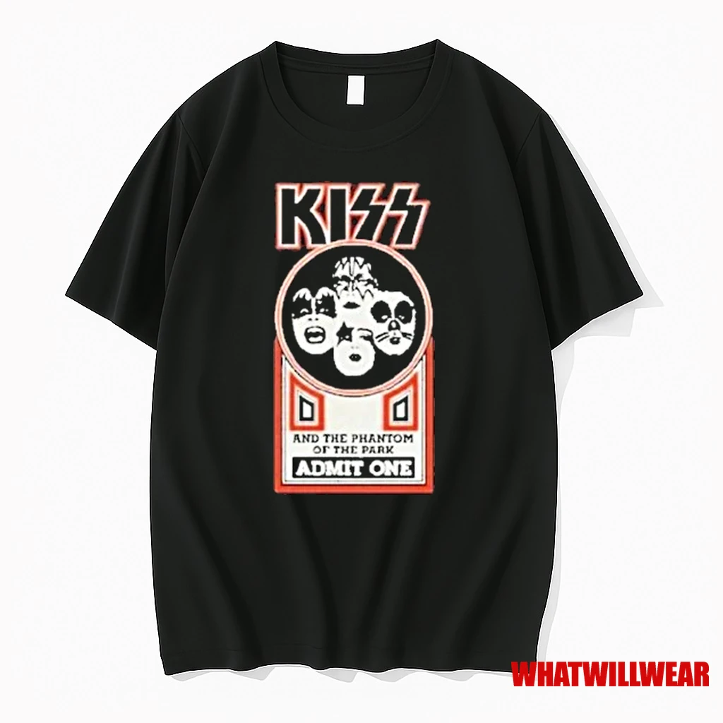 Kiss Klassics And The Phantom Of The Park Admit One Shirts