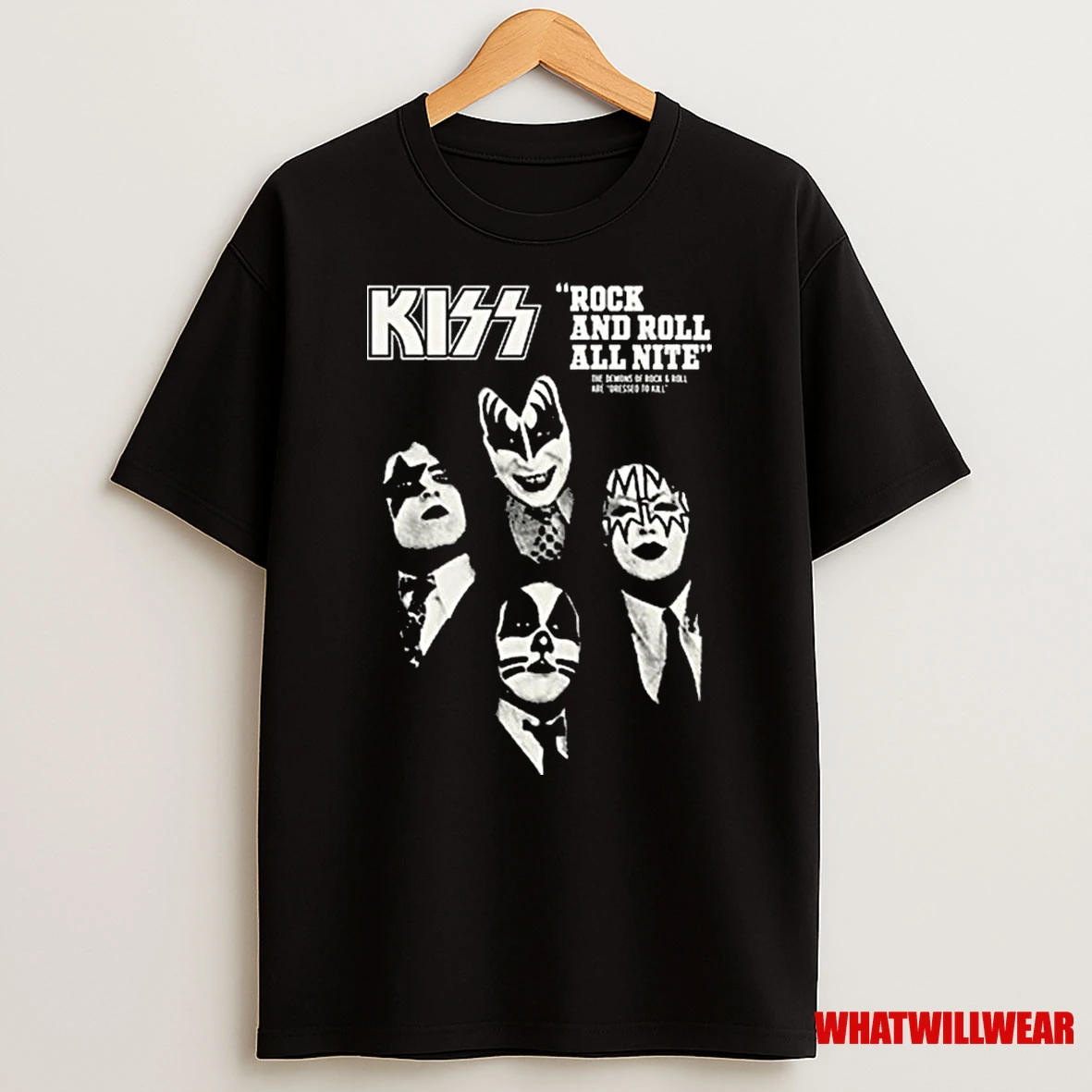 Kiss Rock And Roll All Nite Dtk Shirts