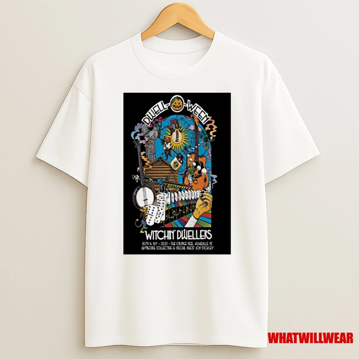 Kitchen Dwellers Asheville Halloween Shows On Oct 31 Nov 1 2025 Shirts