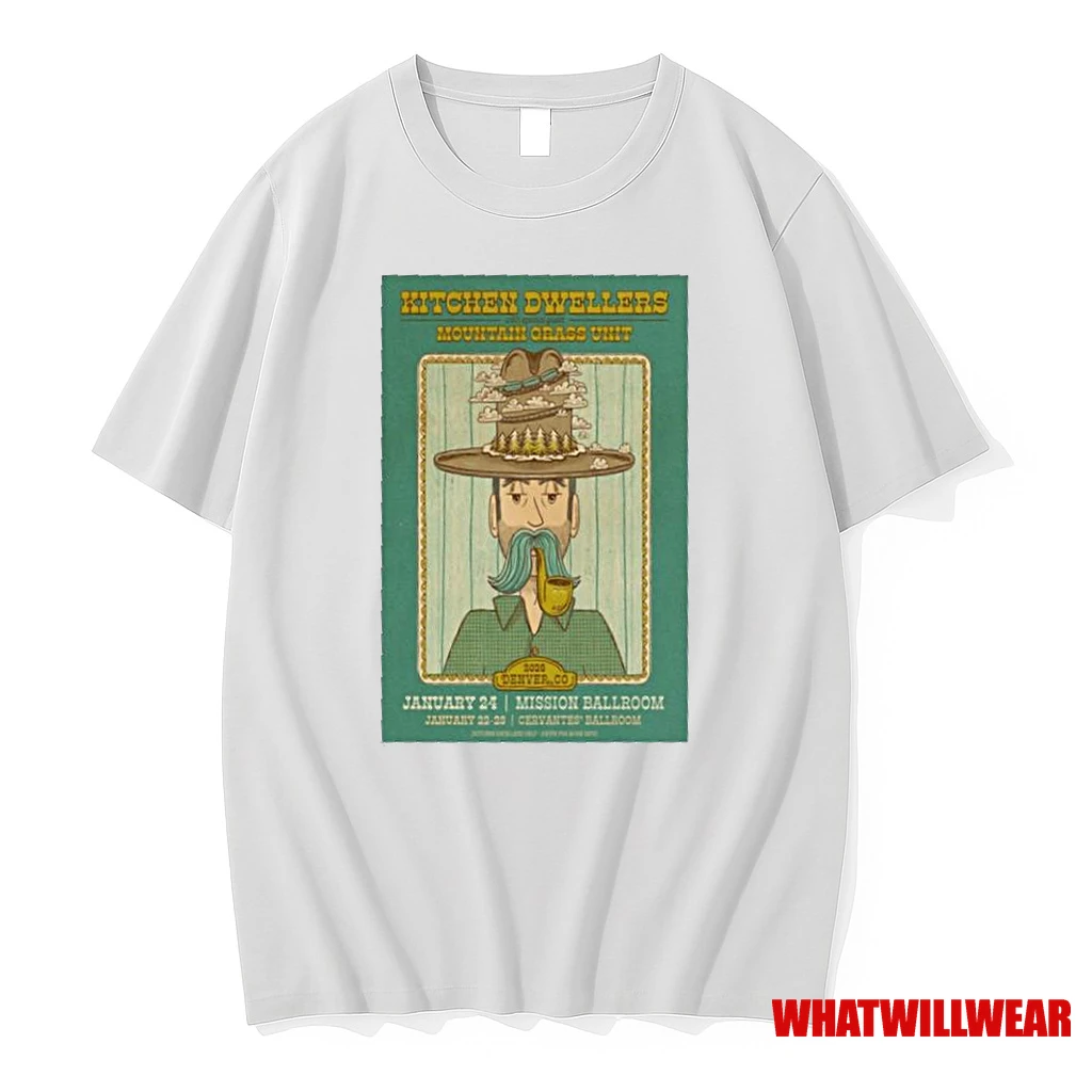 Kitchen Dwellers Denver Co January 22 24 2026 Concert Shirts