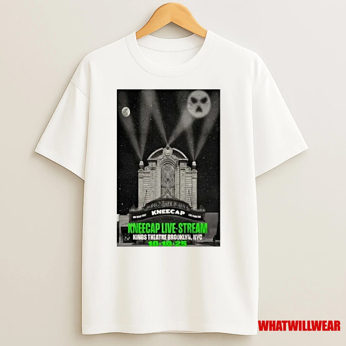 Kneecap Oct 10 2025 Kings Theatre Brooklyn Shirts