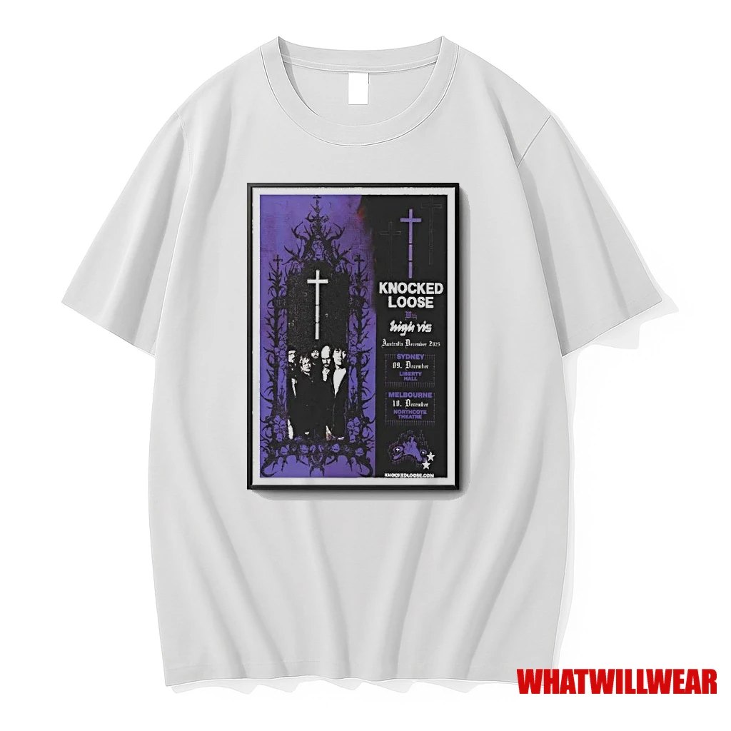 Knocked Loose High Liberty Hall Moore Park Tour 2025 Shirts