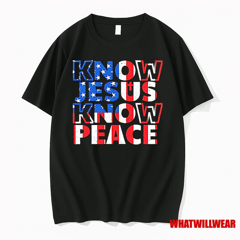 Know Jesus Know Peace Shirts