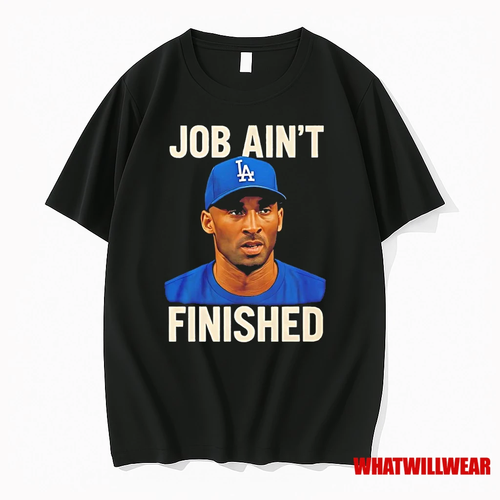 Kobe Bryant La Dodgers Job Aint Finished Shirts