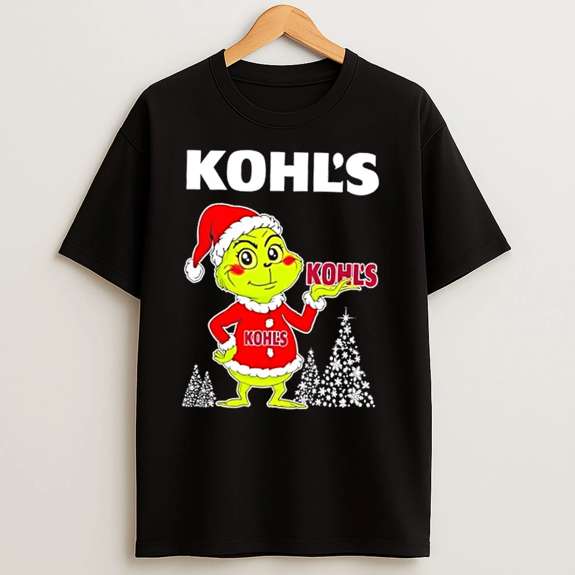 Kohls And Grinchmas Christmas Tree T Shirts