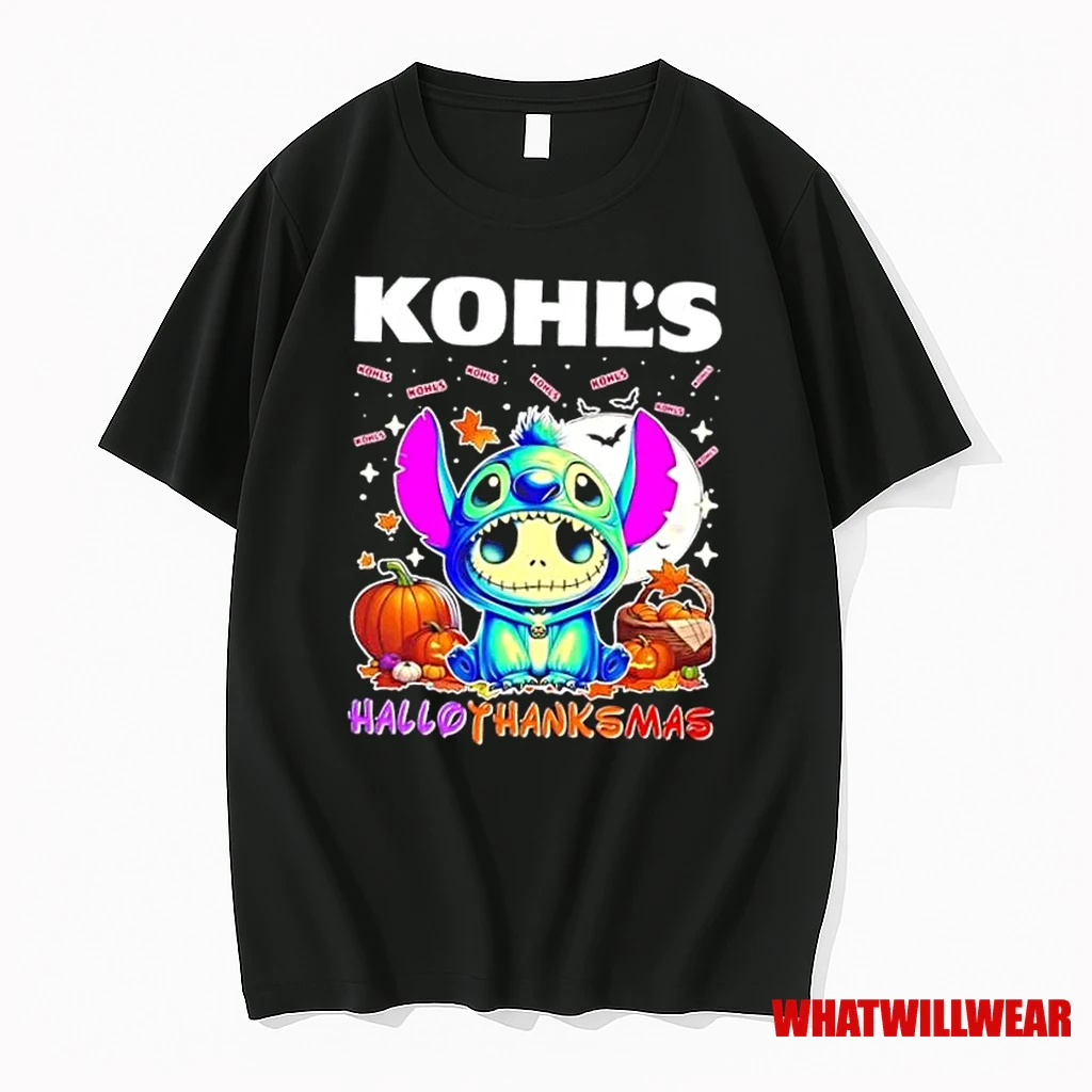 Kohls With Jack Skellington Cosplay Stitch Happy Hallothanksmas Shirts