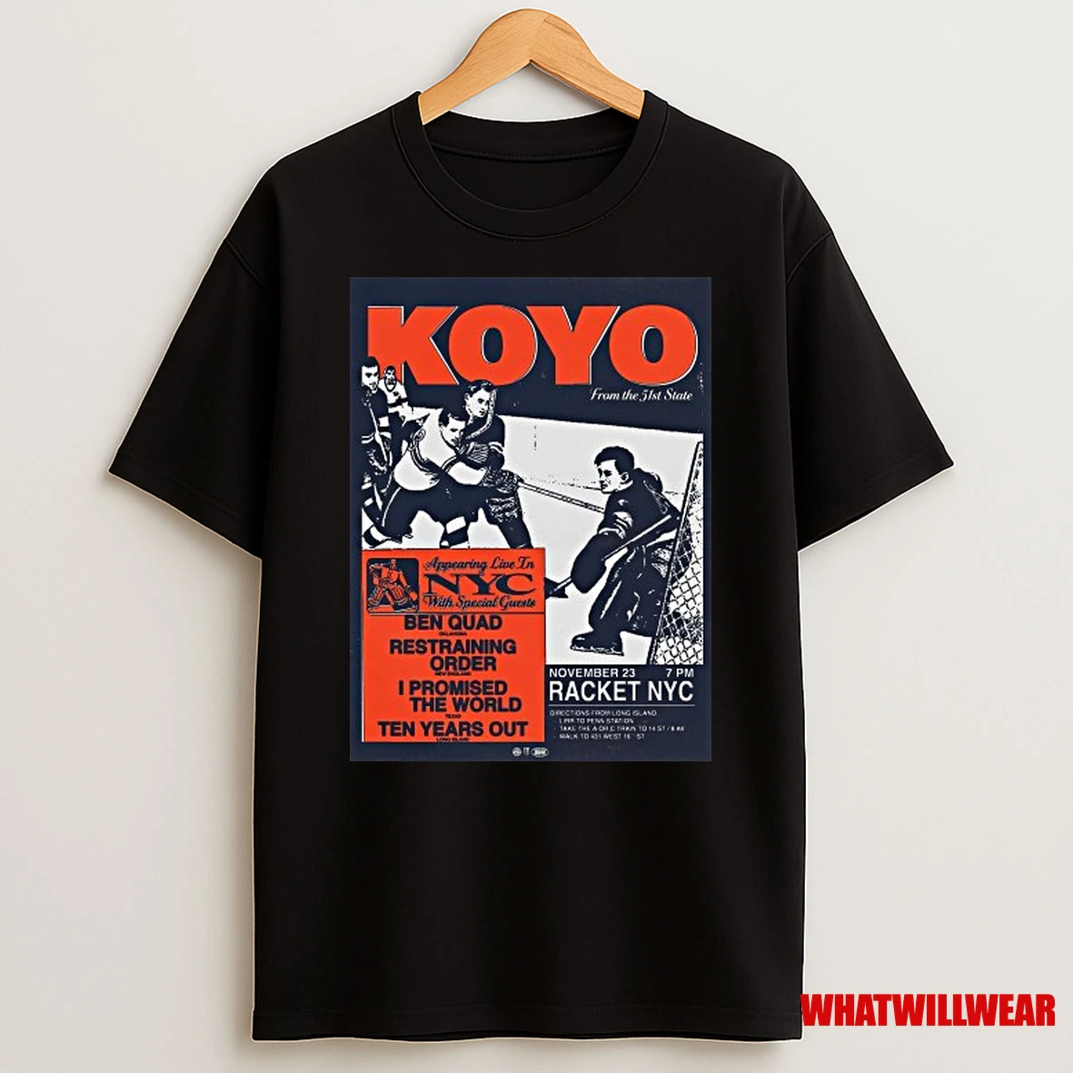 Koyo From The 51st State Fall Tour 2025 Racket New York Shirts