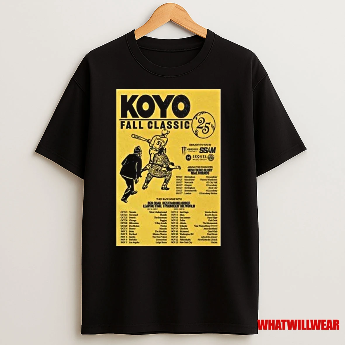 Koyo Live Fall 2025 Tour Shirts