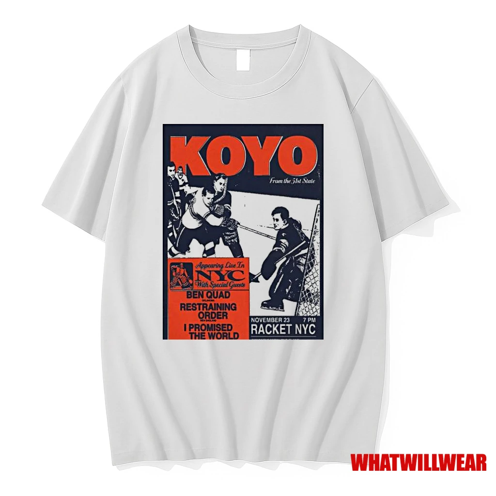 Koyo Tour Racket Nyc In New York November 23 2025 Shirts