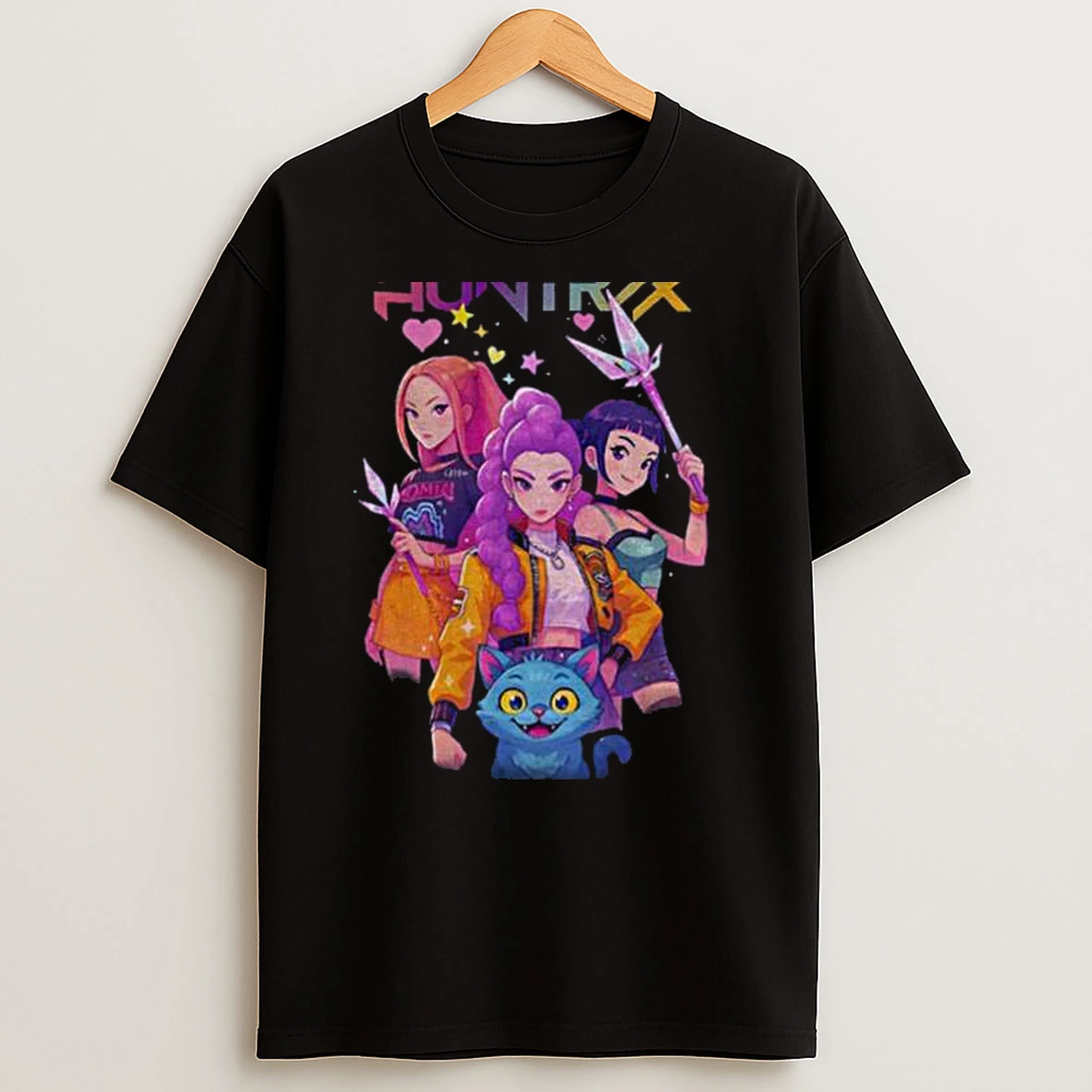 Kpop Demon Hunters Mira Rumi And Joey Kpop Idol Gift For Huntrix Fan Shirt0 Shirts