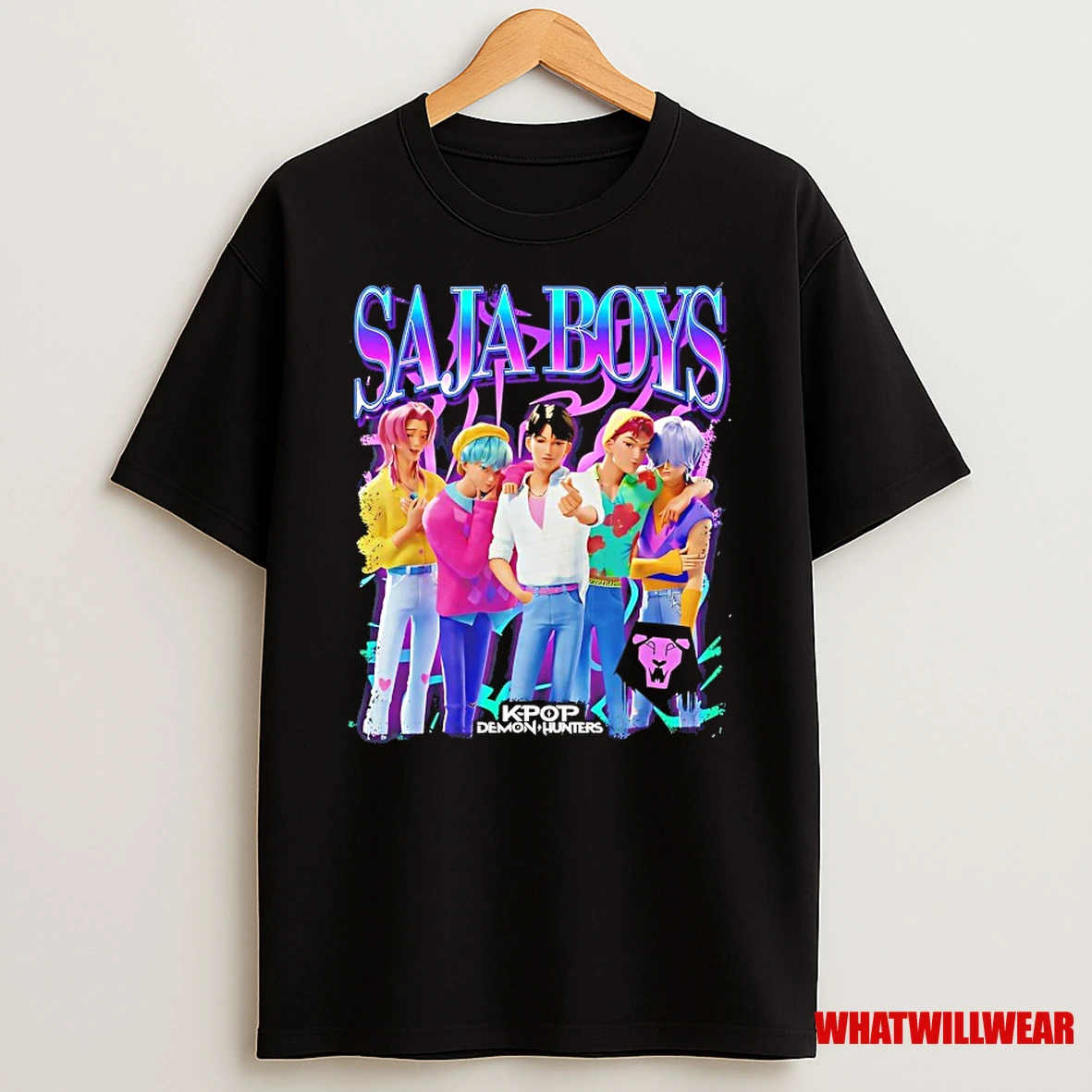 Kpop Demon Hunters Saja Boys Bootleg Shirts