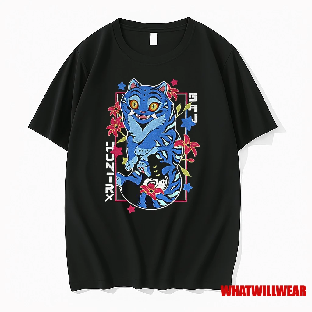 Kpop Derpy Tiger And Bird Derpy Anime Tiger Kpop Demon Hunters Shirts