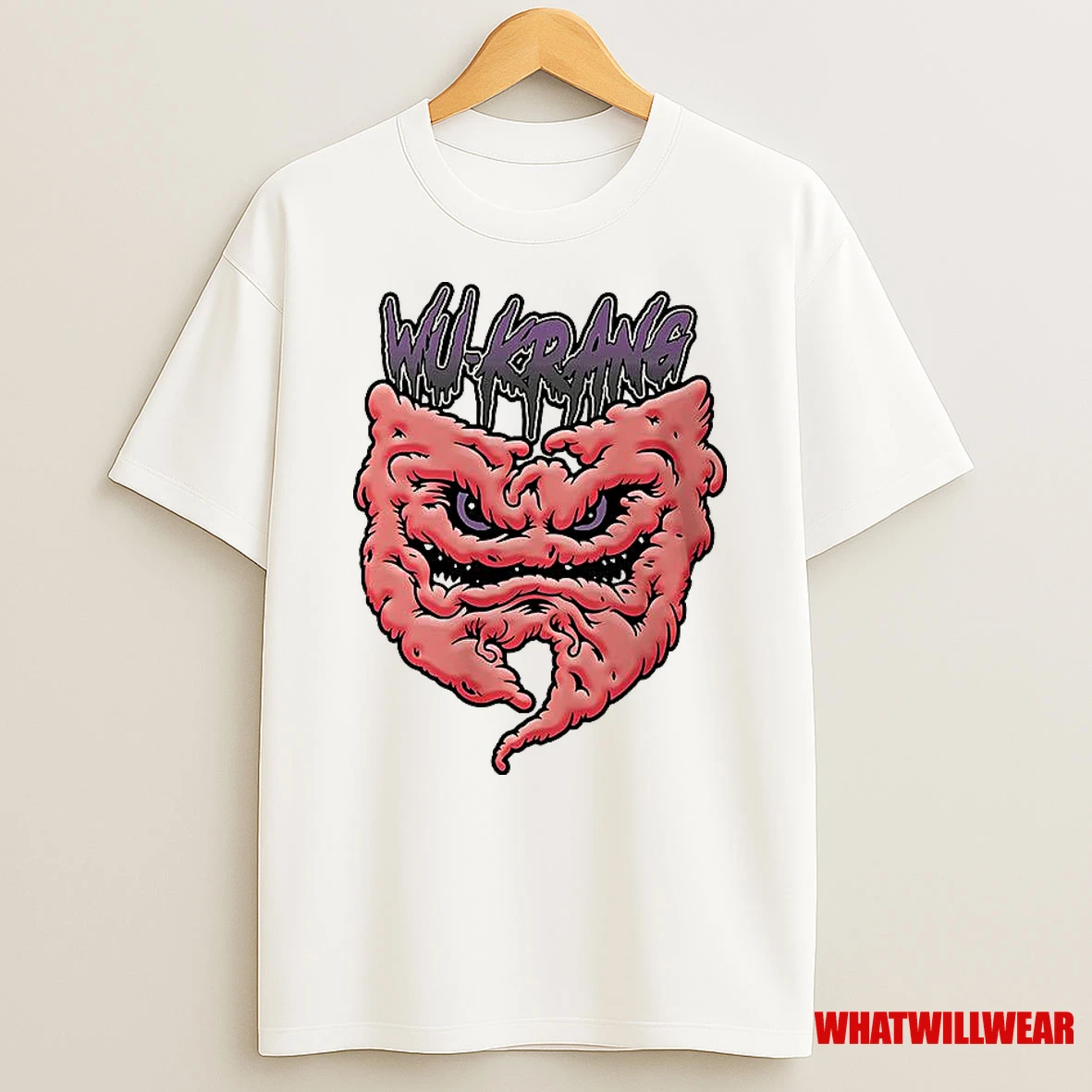 Krang Teenage Mutant Ninja Turtles Logo Shirts