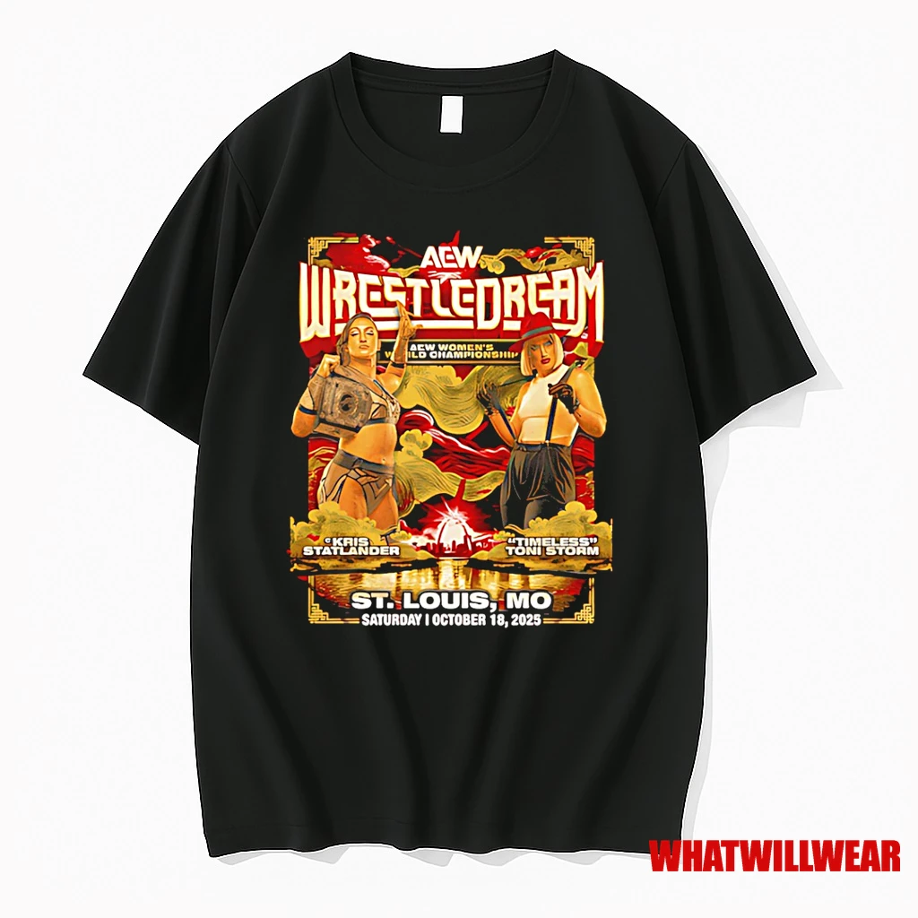 Kris Statlander Vs Toni Storm Aew Wrestledream 2025 Matchup Shirts