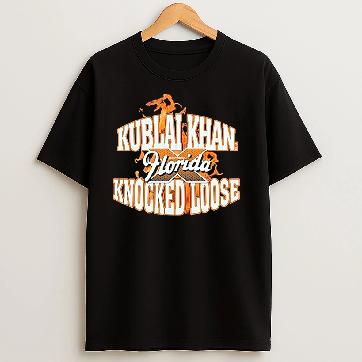 Kublai Khan Tx X Knocked Loose Daytona Florida 2025 T Shirts