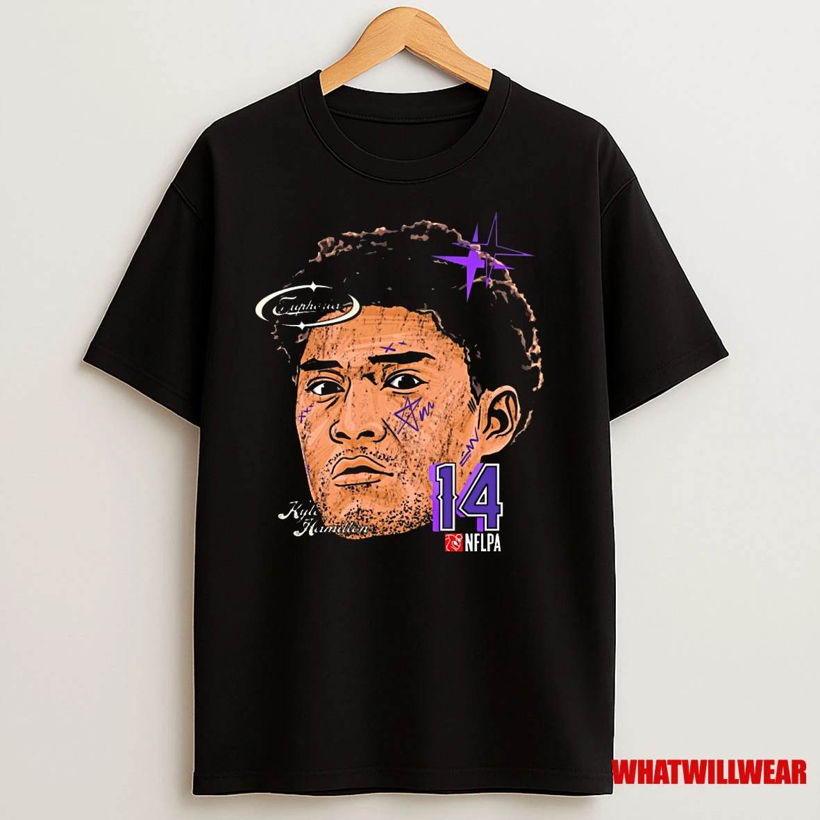 Kyle Hamilton Fat Head Baltimore Ravens Nfl Planet Euphoria Artwork Shirts