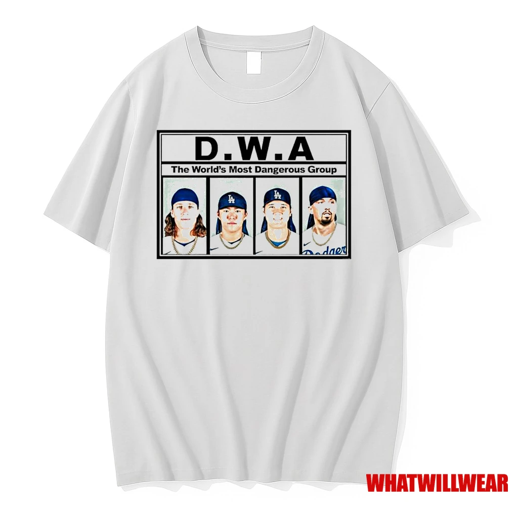 La Dodgers Dwa The Worlds Most Dangerous Group Shirts