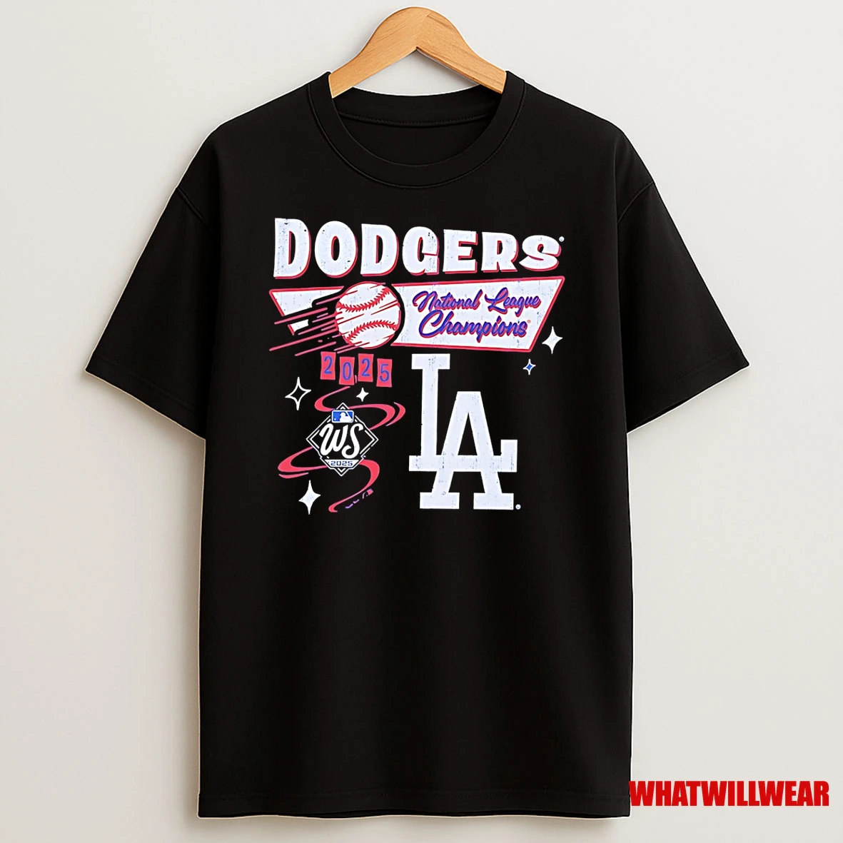 La Dodgers National League Champions 2025 Vintage Shirts