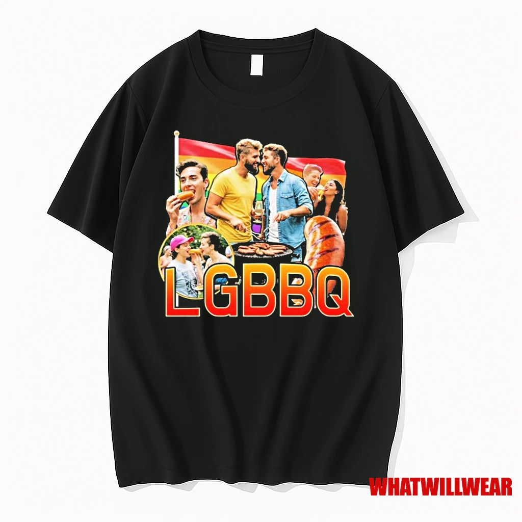 Lgbbq Lgbt Pride Flag Shirts