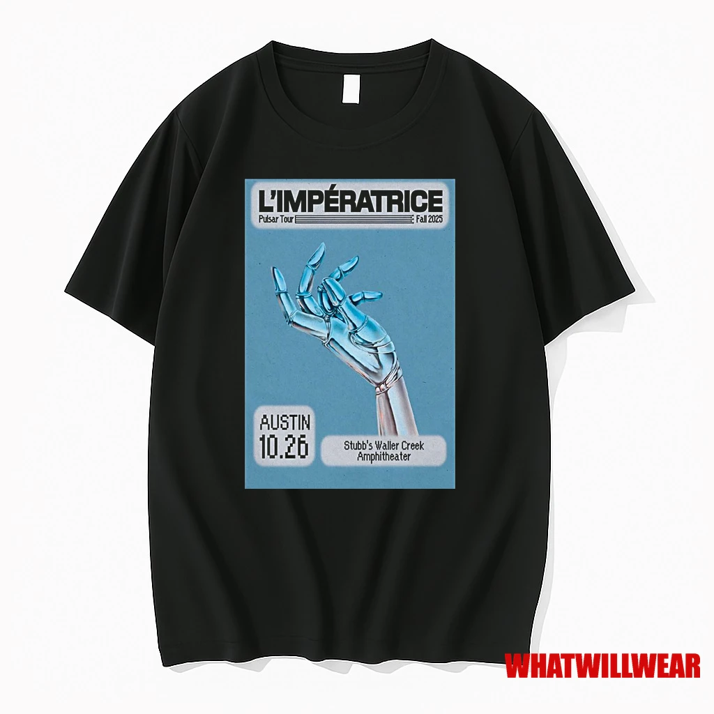 Limperatrice Pulsar Tour Fall Tour October 26 2025 Stubbs Waller Creek Amphitheater Austin Tx Shirts