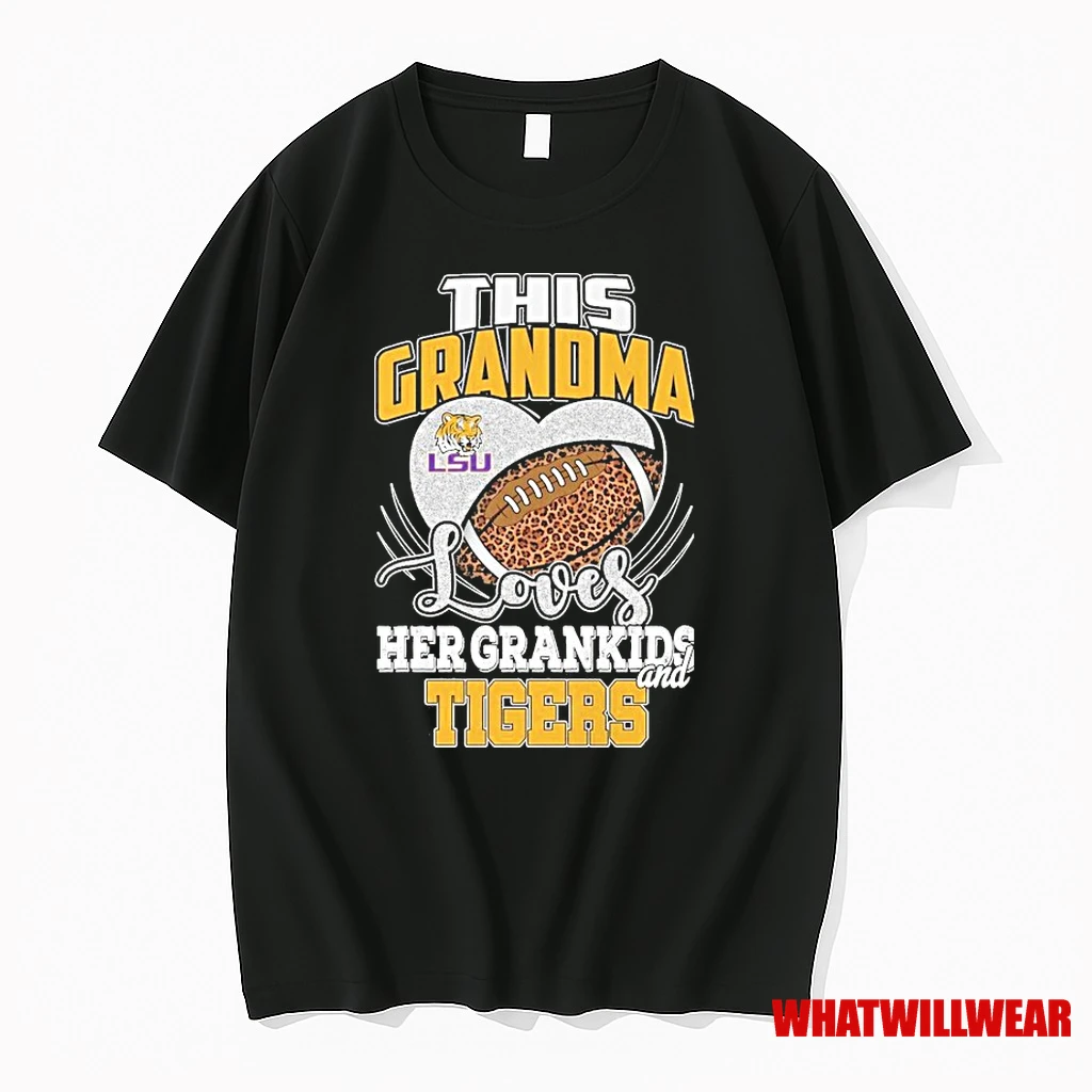Lsu Tigers This Grandma Loves Her Grandkid And Tigers 2025 Shirts