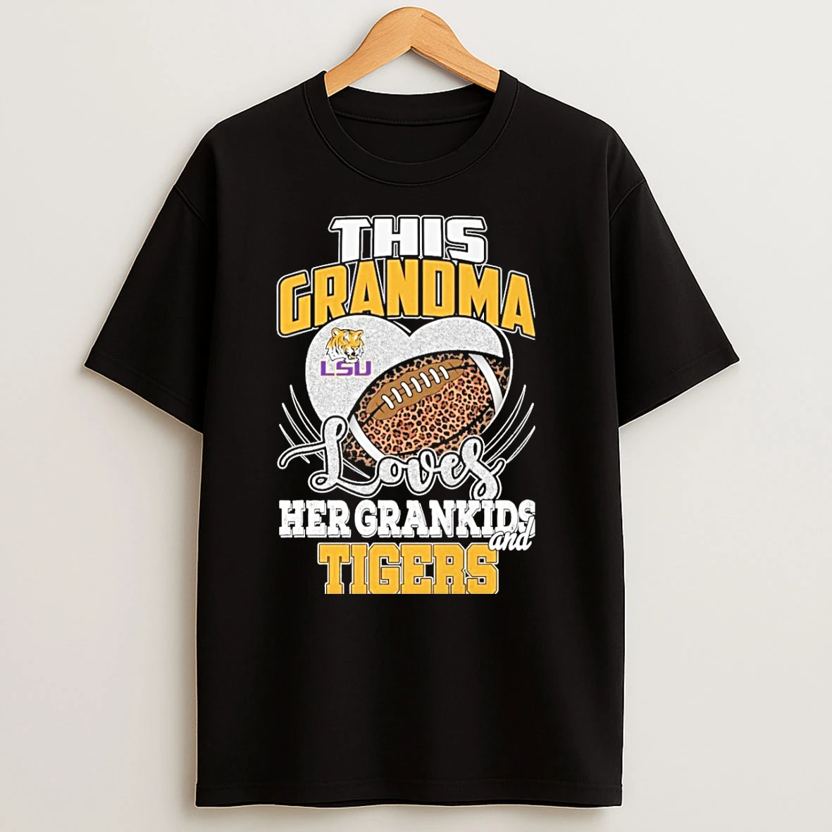 Lsu Tigers This Grandma Loves Her Grandkid And Tigers 2025 T Shirts