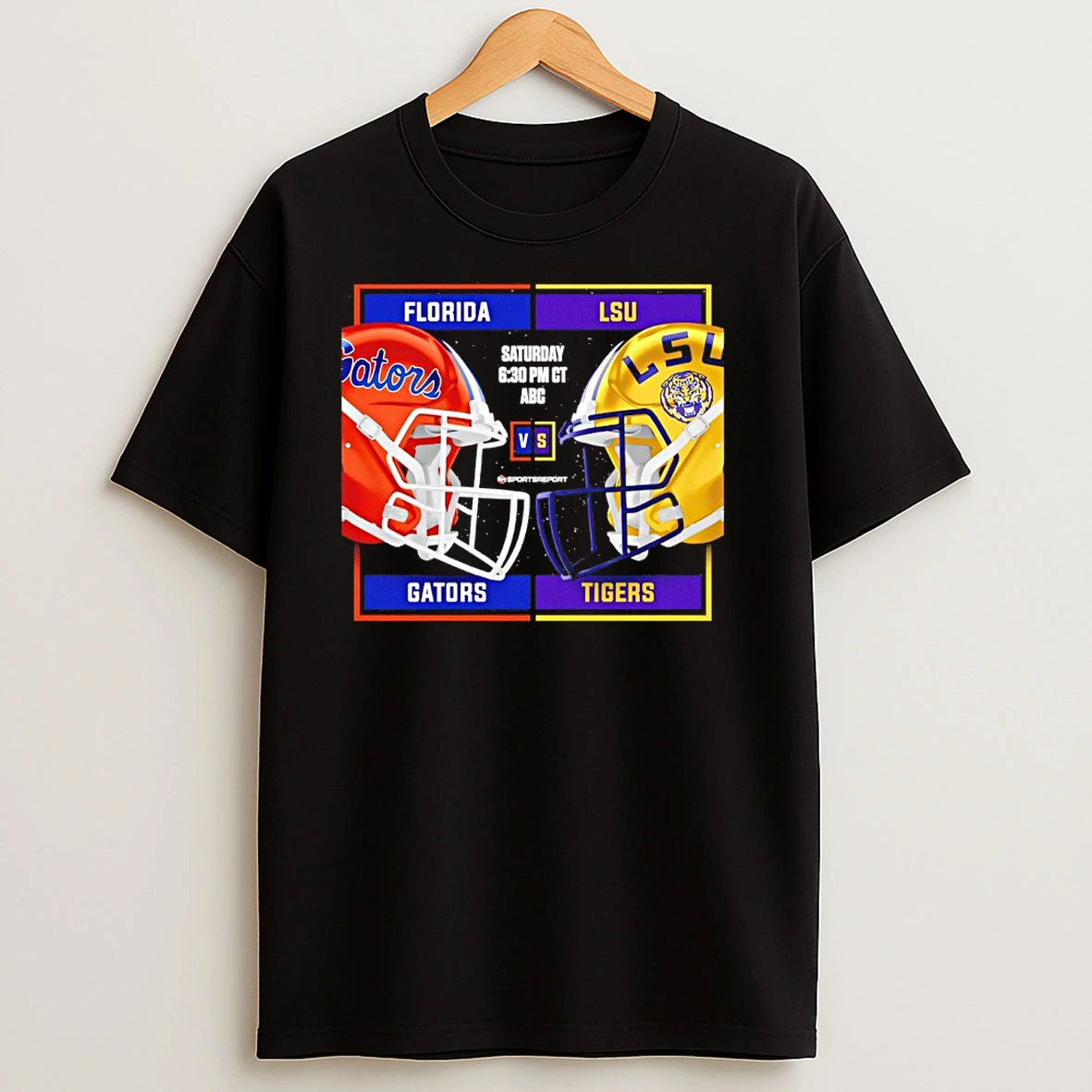 Lsu Tigers Vs Florida Gators 2025 Football Helmet T Shirts