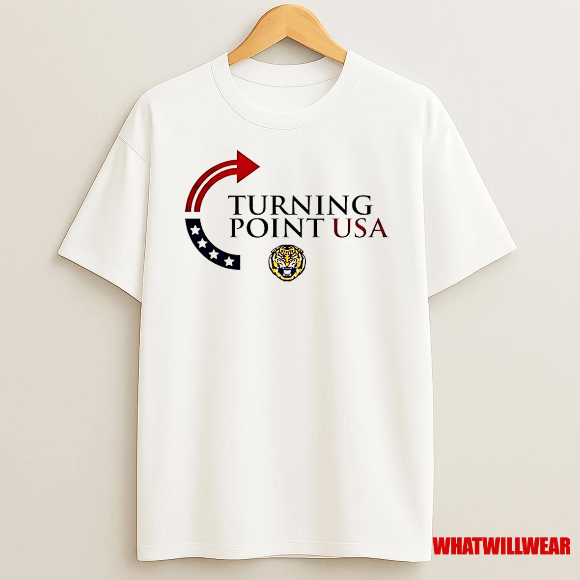 Lsu Tigers X Turning Point Usa Logo 2025 Shirts