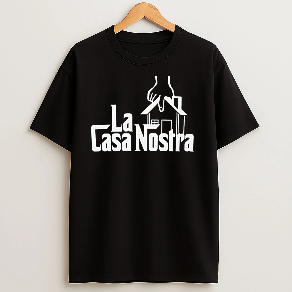 La Casa Nostra Logo Parody Ornaments T Shirts