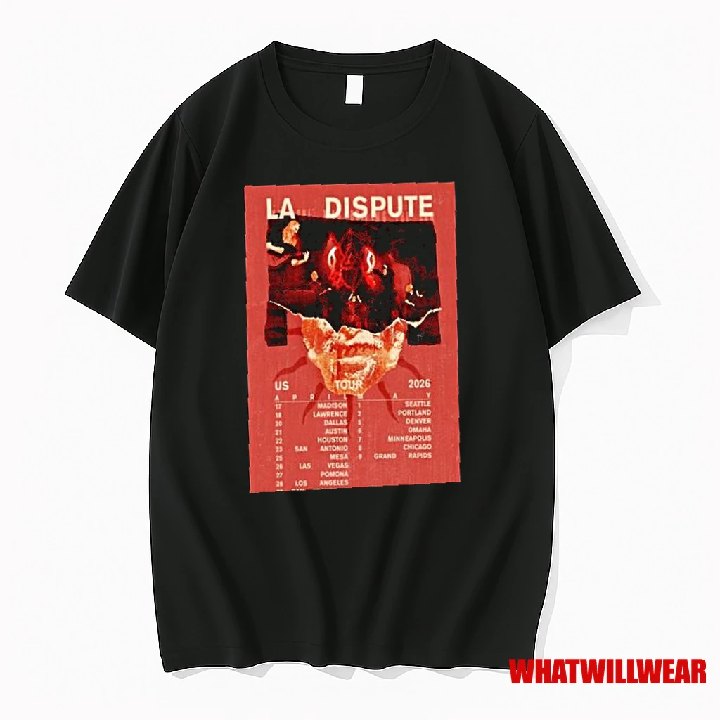 La Dispute Us Tour 2026 Shirts
