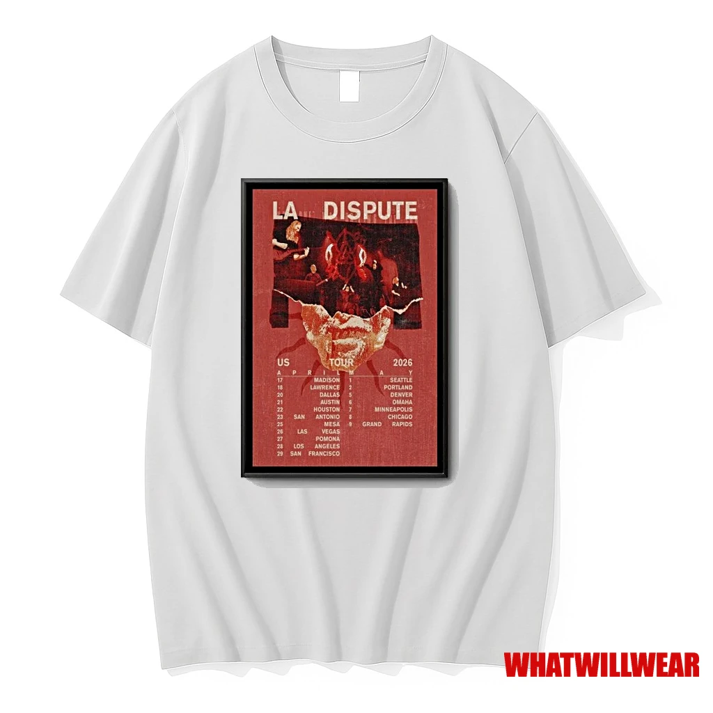La Dispute Us Tour April May 2026 Tour Shirts
