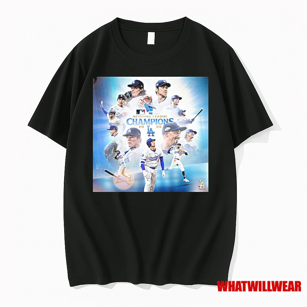 La National League Champions 2025 Team Player Shirts