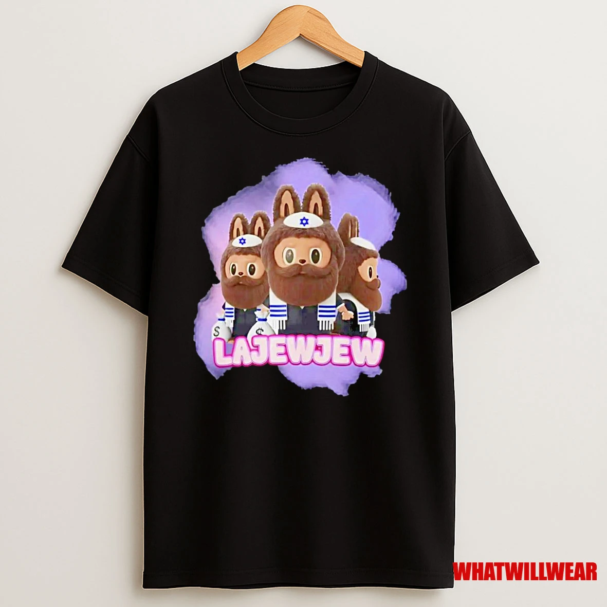 Lajewjew Labubu Jew Graphic Shirts