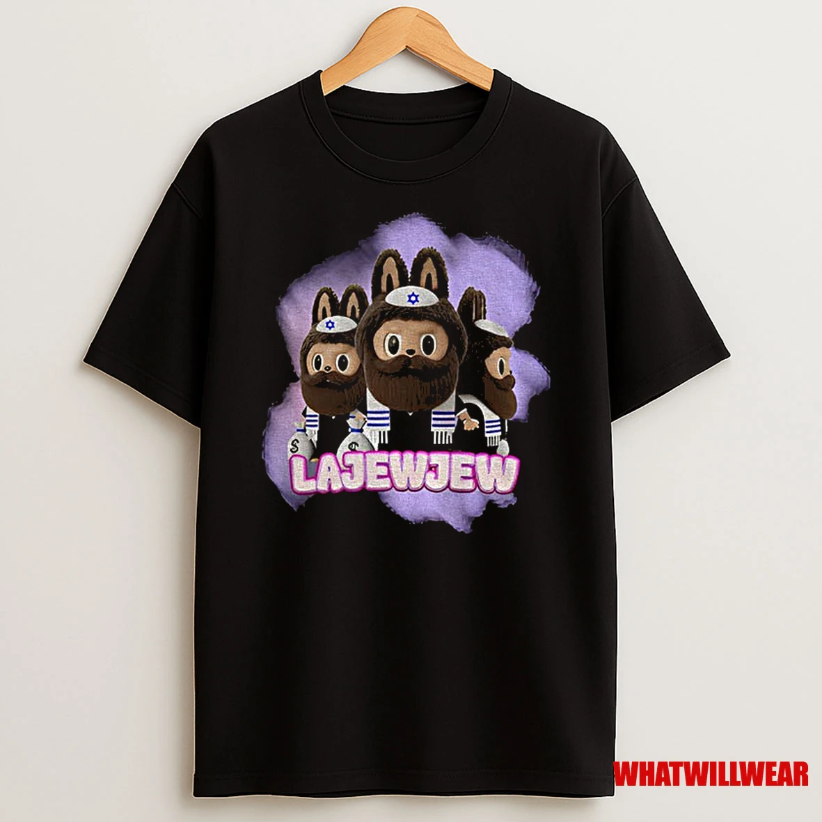 Lajewjew Labubu Monster Jewish Logo 2025 Shirts