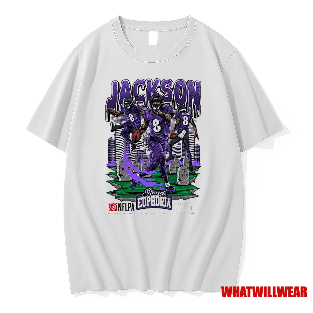 Lamar Jackson Baltimore Ravens Nflpa Shirts