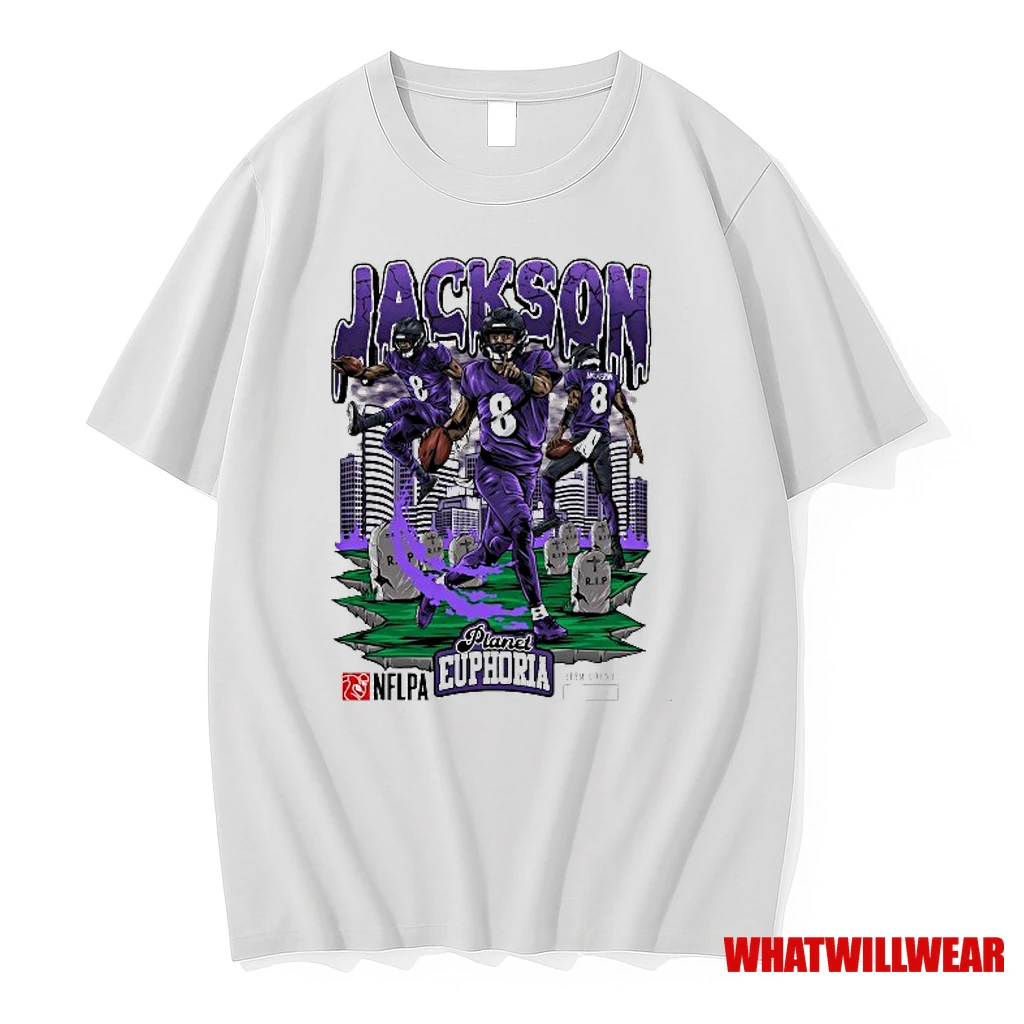 Lamar Jackson Planet Euphoria Nflpa Shirts