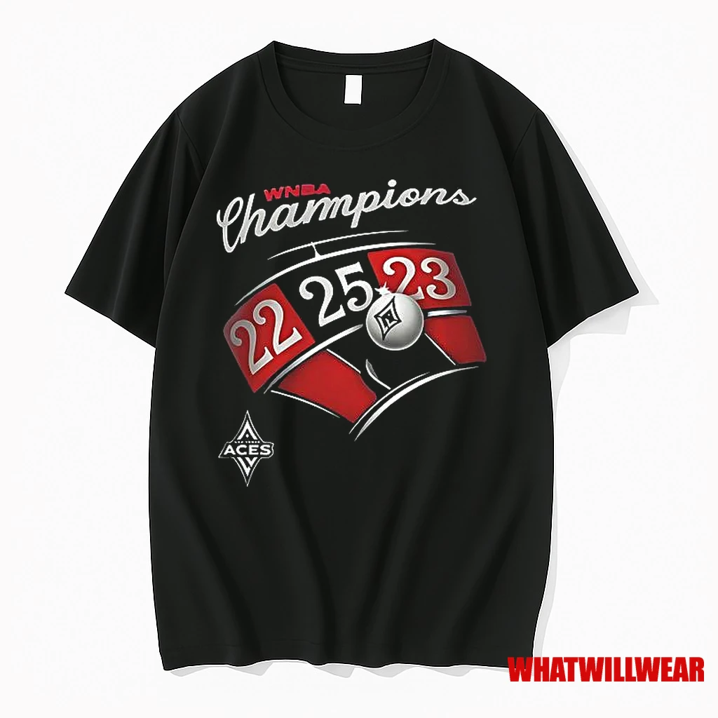 Las Vegas Aces 2025 Wnba Champion Elevated Shirts