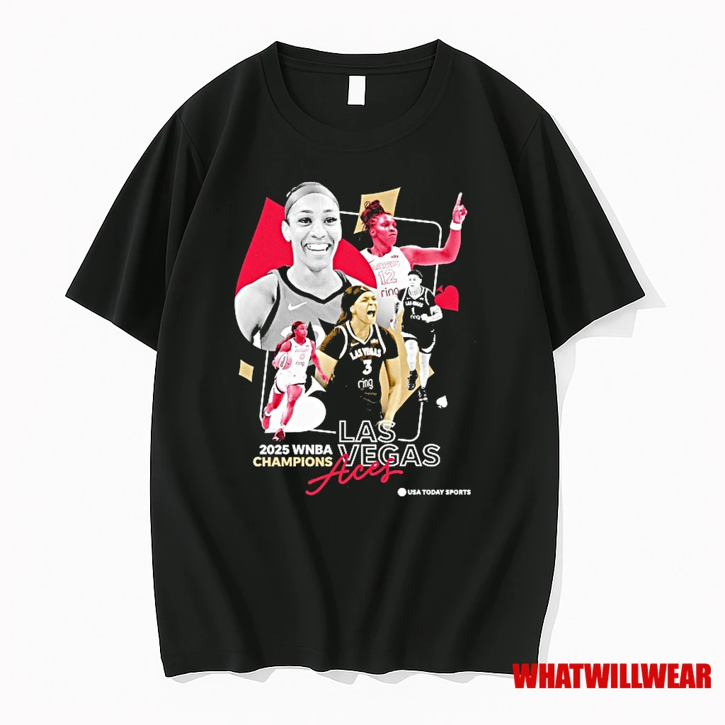 Las Vegas Aces 2025 Wnba Champions Shirts