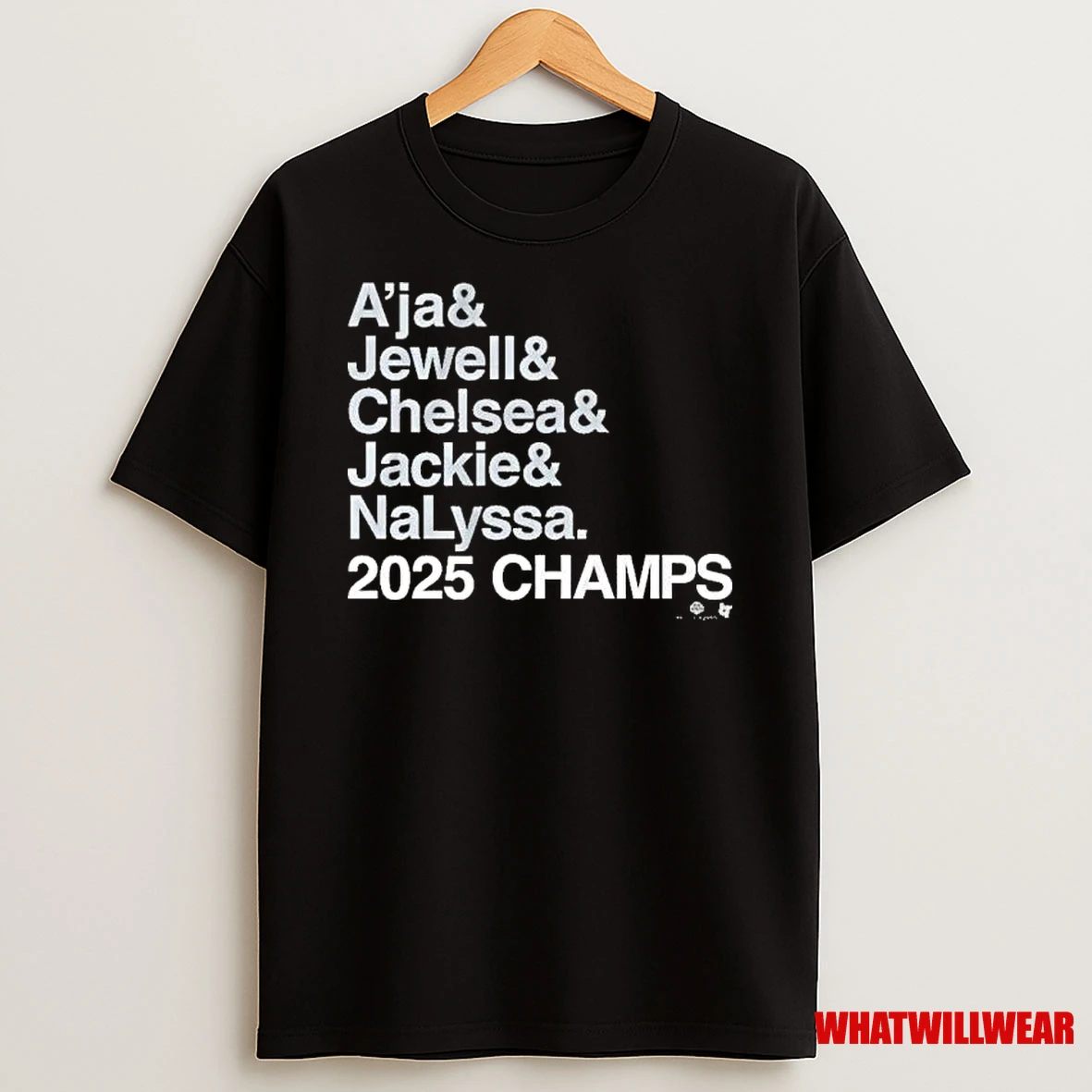 Las Vegas Aces Ampersand 2025 Champs Shirts