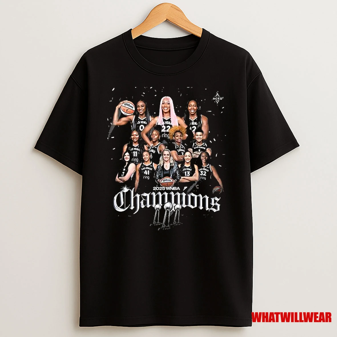 Las Vegas Aces Are The 2025 Wnba Champions Shirts