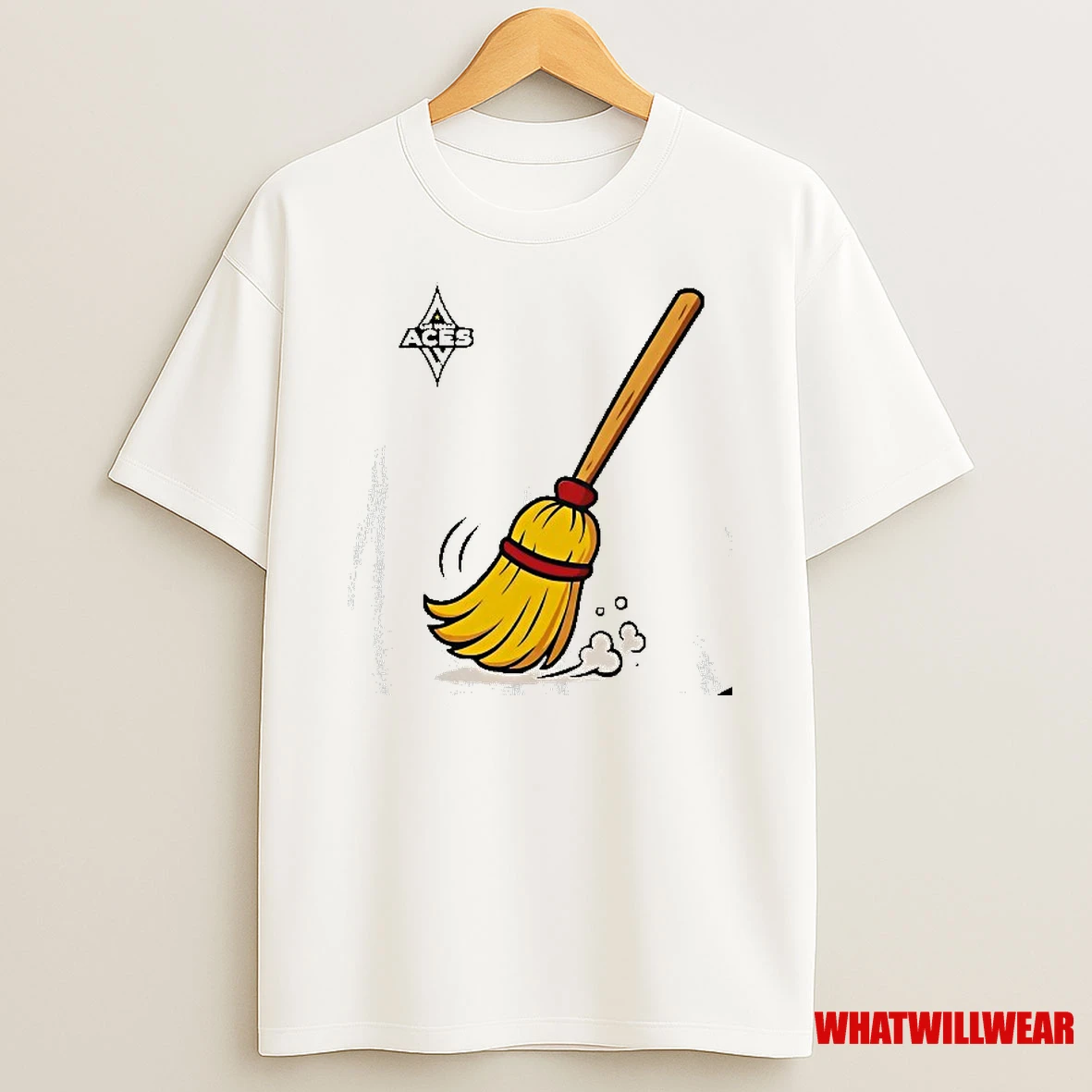 Las Vegas Aces Brooms Sweep Shirts