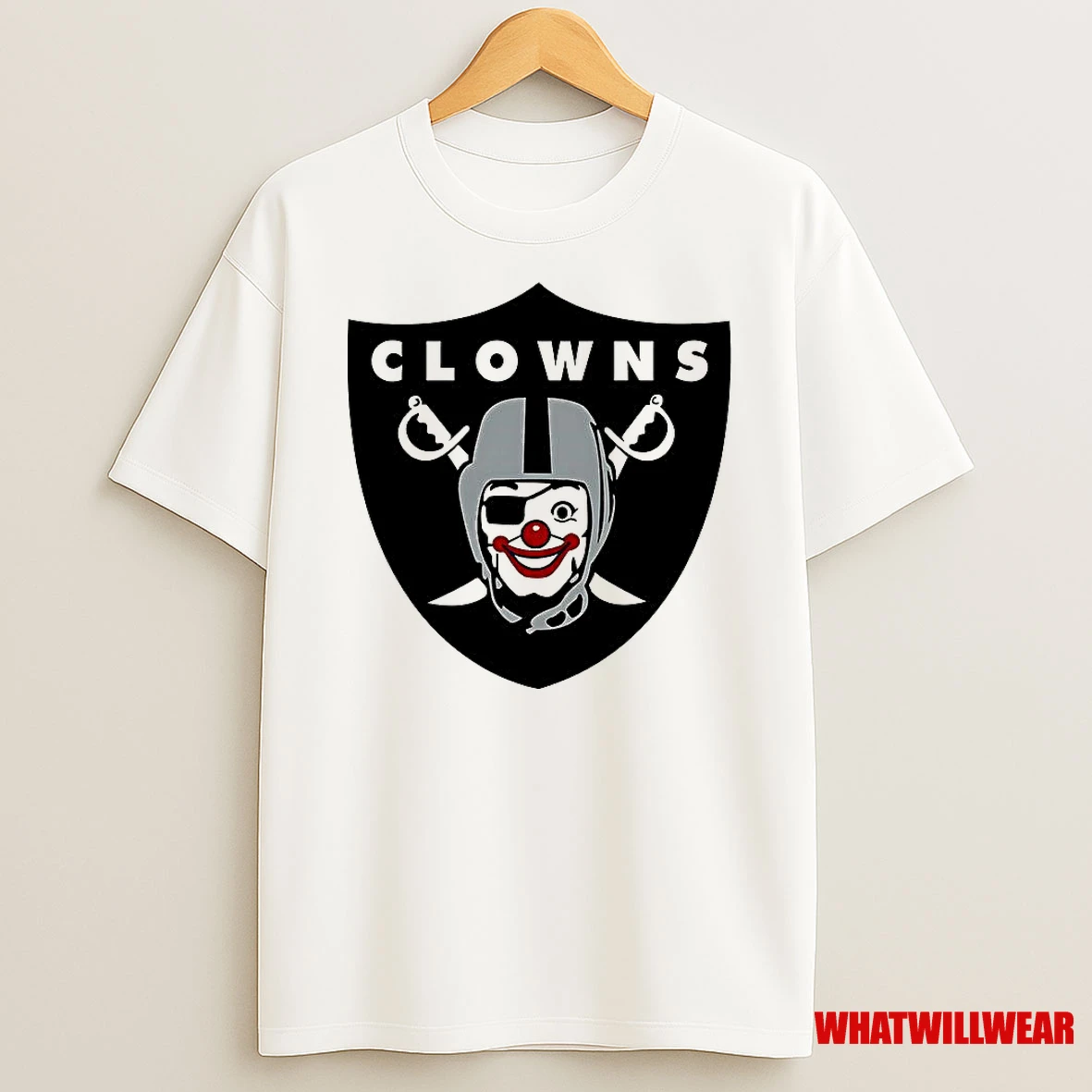 Las Vegas Raiders Clowns Logo Shirts